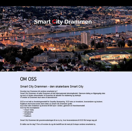 Næringslivets dag: Drammen skal bli verdens smarteste by!