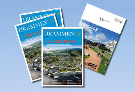 Vi ønsker god sommer med en ny utgave av Drammen24!