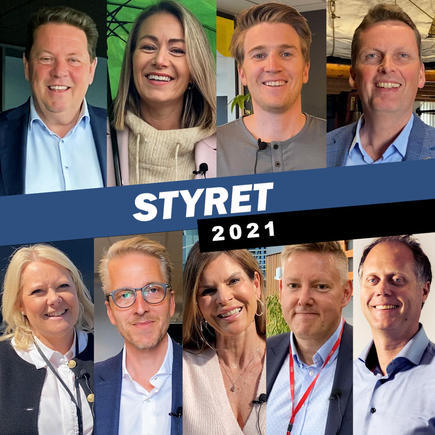 De brenner alle for Drammensregionen - vårt styre 2021