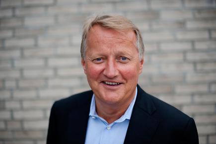 Rune Bjerke, konsernsjef i DNB trekker fullt hus i Børsen