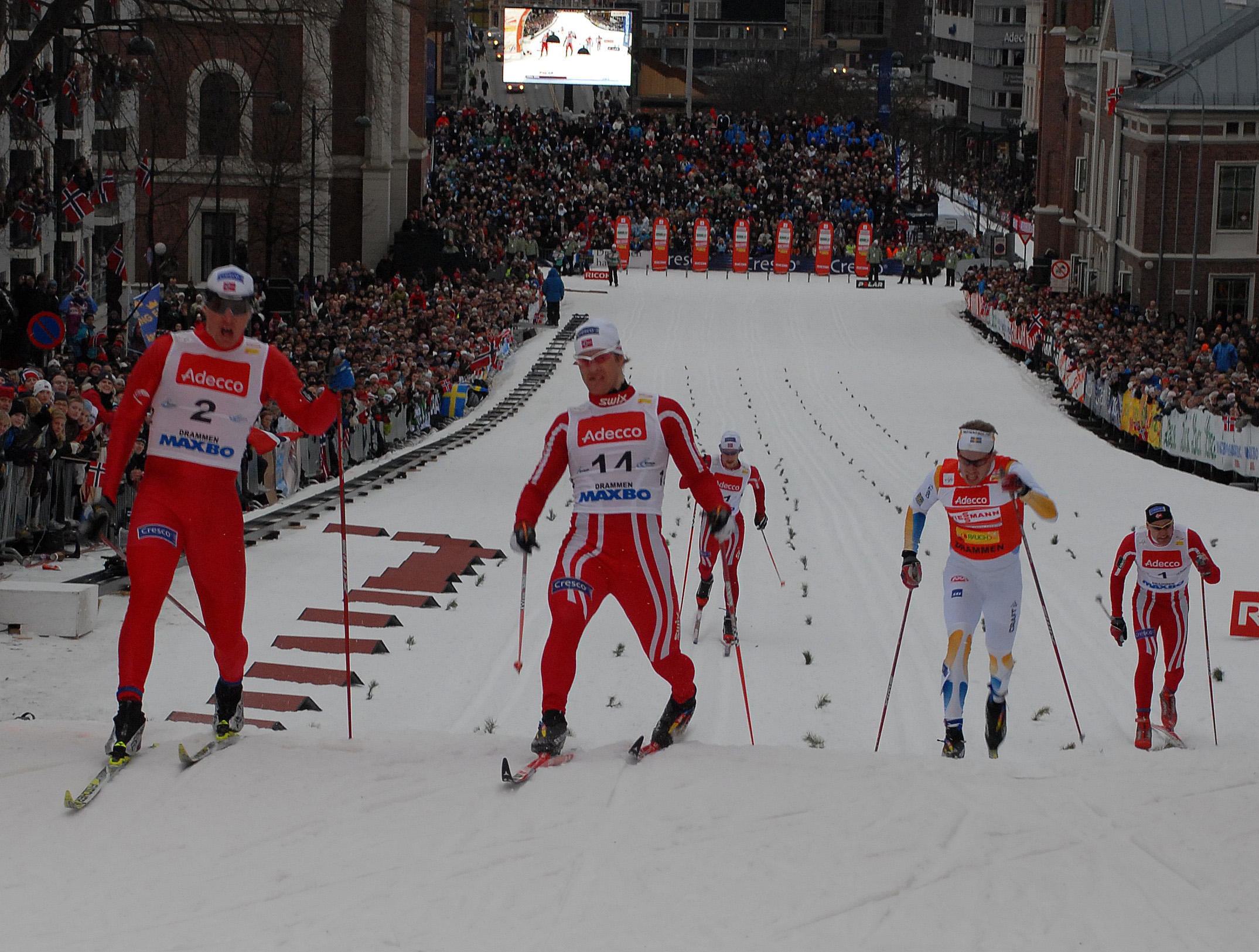 WC Skisprint i Drammen 2008